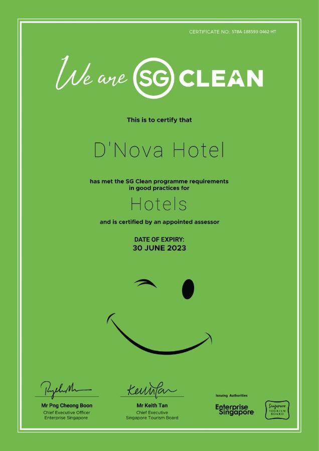 D'Nova Hotel Bugis Singapore Exterior photo